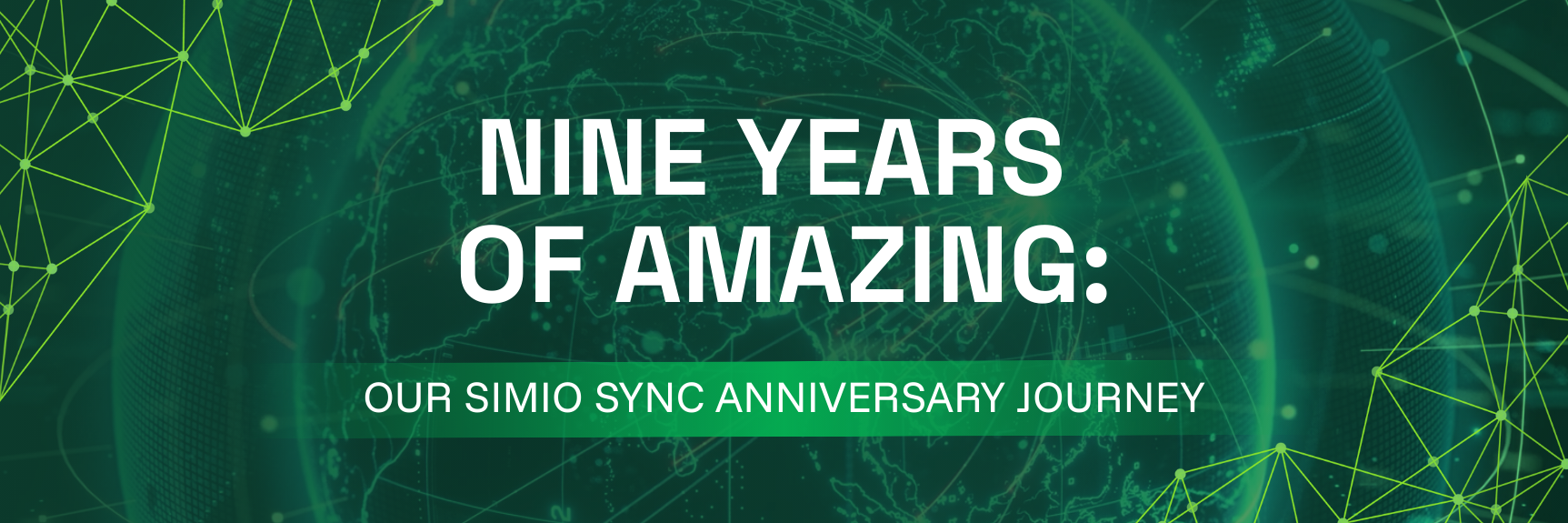 Nine Years of Amazing: Our Simio Sync Anniversary Journey